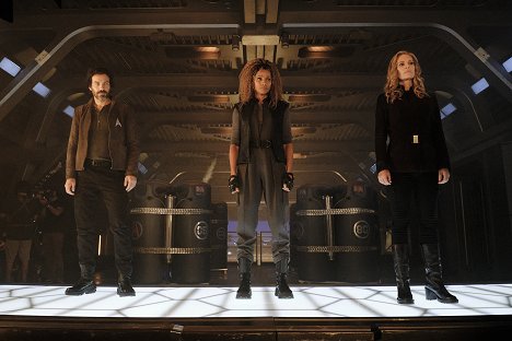 Santiago Cabrera, Michelle Hurd, Jeri Ryan - Star Trek: Picard - Assimilation - Van film