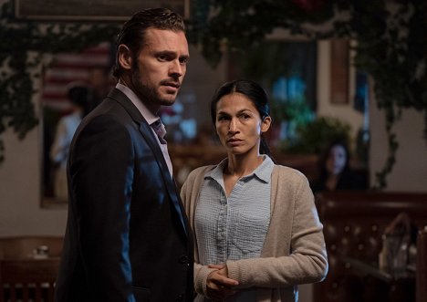 Adan Canto, Elodie Yung - The Cleaning Lady - The Crown - Photos