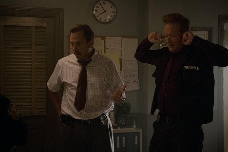 Will Arnett, Conan O'Brien - Murderville - Die Assistentin des Magiers - Filmfotos