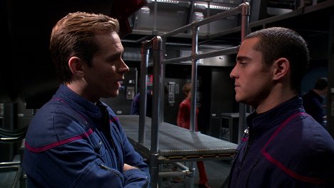 Connor Trinneer, Derek Magyar - Star Trek: Enterprise - Bound - Photos