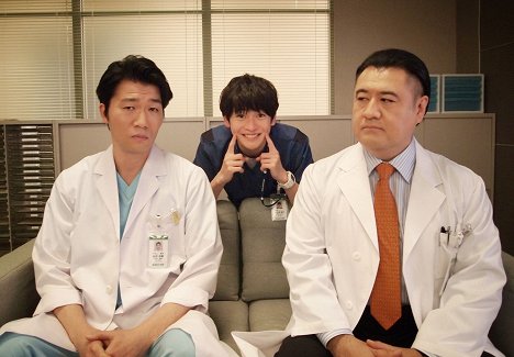高橋努, Fumiya Takahashi, Shinya Kote - Doctor White - Dreharbeiten