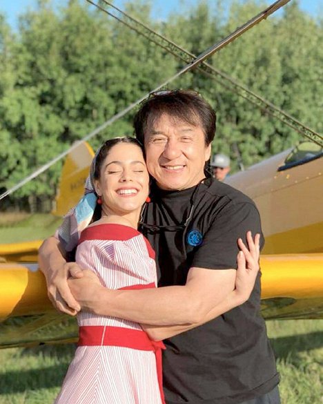 Tini Stoessel, Jackie Chan - My Diary - Forgatási fotók