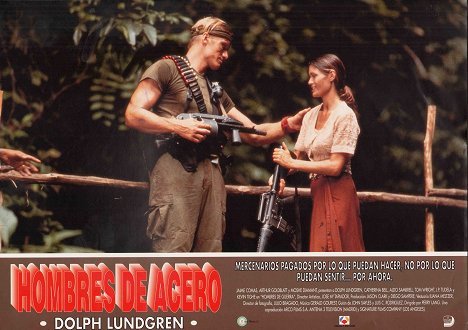 Dolph Lundgren, Charlotte Lewis - Men of War - Lobby Cards