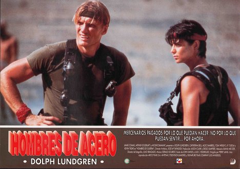Dolph Lundgren, Catherine Bell - Men of War - Lobbykarten