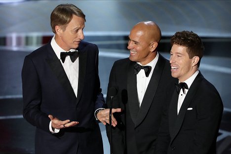 Tony Hawk, Kelly Slater, Shaun White - 94th Annual Academy Awards - Film