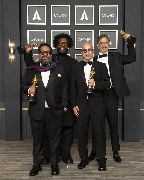 Joseph Patel, Questlove, David Dinerstein, Robert Fyvolent - Oscar 2022 - Die Academy Awards - Live aus L.A. - Werbefoto