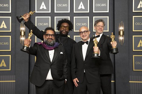 Joseph Patel, Questlove, David Dinerstein, Robert Fyvolent - Oscar 2022 - Die Academy Awards - Live aus L.A. - Werbefoto