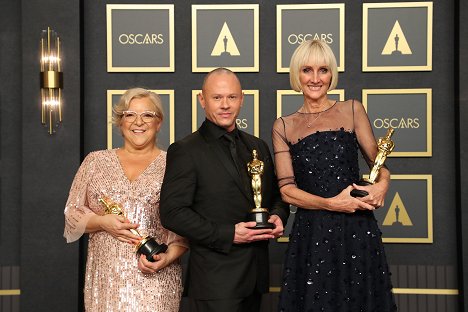 Stephanie Ingram, Justin Raleigh, Linda Dowds - Oscar 2022 - Die Academy Awards - Live aus L.A. - Werbefoto