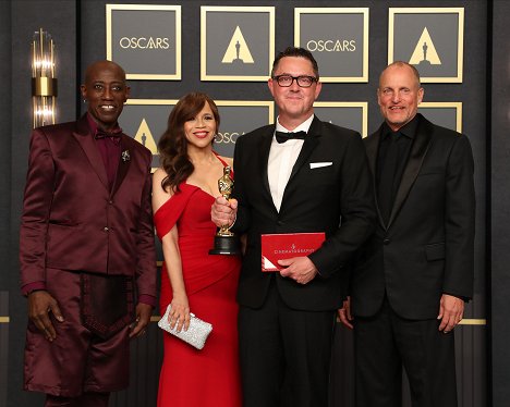Wesley Snipes, Rosie Perez, Greig Fraser, Woody Harrelson - 94th Annual Academy Awards - Promóció fotók