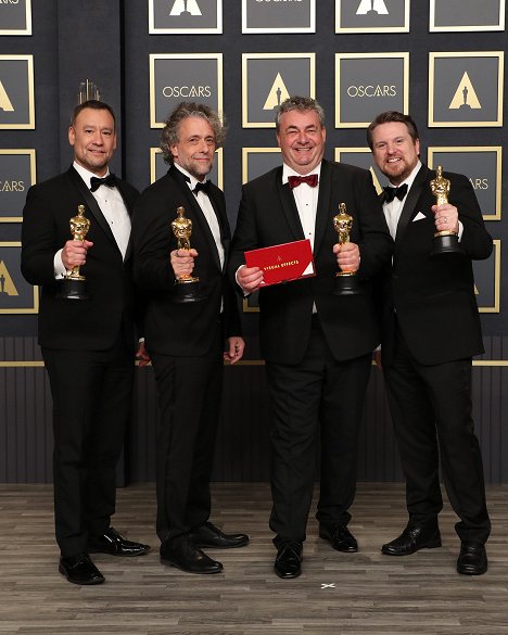 Brian Connor, Paul Lambert, Gerd Nefzer, Tristan Myles - 94th Annual Academy Awards - Promoción