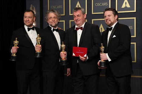 Brian Connor, Paul Lambert, Gerd Nefzer, Tristan Myles - 94th Annual Academy Awards - Promoción