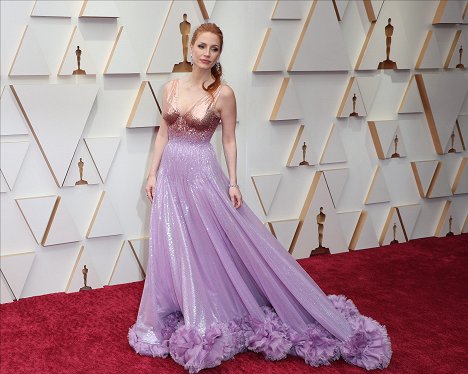 Red Carpet - Jessica Chastain - Oscar 2022 - Die Academy Awards - Live aus L.A. - Veranstaltungen