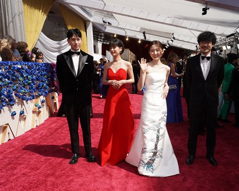 Red Carpet - Sonia Yuan, Yoo-rim Park, Dae-Young Jin - 94th Annual Academy Awards - Événements