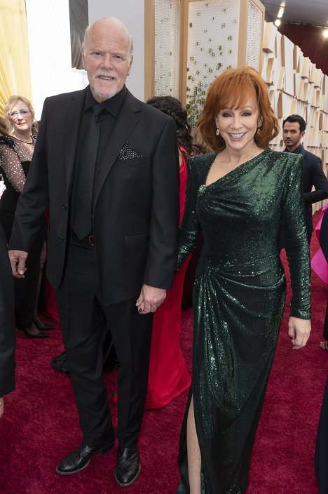 Red Carpet - Rex Linn, Reba McEntire - 94th Annual Academy Awards - Z imprez
