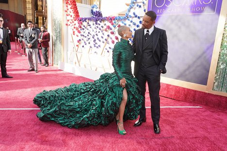 Red Carpet - Jada Pinkett Smith, Will Smith - 94th Annual Academy Awards - Events