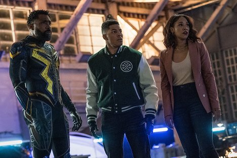 Cress Williams, Christian Magby, Candice Patton - The Flash - Armageddon : Protocole injustice - Film