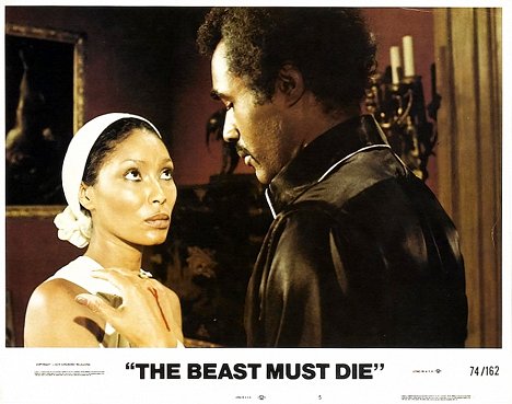 Marlene Clark, Calvin Lockhart - The Beast Must Die - Cartes de lobby