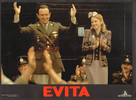 Jonathan Pryce, Madonna - Evita - Cartes de lobby