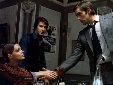 Romy Schneider, Jacques Dutronc, Fabio Testi - Nachtblende - Filmfotos