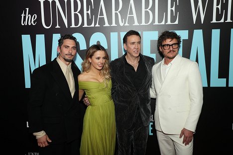 Special Screening of "The Unbearable Weight of Massive Talent" at the Regal Essex Theatre on April 10th, 2022 in New York, New York - Paco León, Lily Mo Sheen, Nicolas Cage, Pedro Pascal - Nesnesitelná tíha obrovského talentu - Z akcí