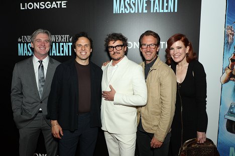 Special Screening of "The Unbearable Weight of Massive Talent" at the Regal Essex Theatre on April 10th, 2022 in New York, New York - Michael Nilon, Tom Gormican, Pedro Pascal, Kevin Etten, Kristin Burr - Un talent en or massif - Événements