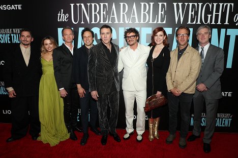 Special Screening of "The Unbearable Weight of Massive Talent" at the Regal Essex Theatre on April 10th, 2022 in New York, New York - Paco León, Lily Mo Sheen, Neil Patrick Harris, Tom Gormican, Nicolas Cage, Pedro Pascal, Kristin Burr, Kevin Etten, Michael Nilon - Un talent en or massif - Événements
