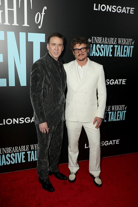 Special Screening of "The Unbearable Weight of Massive Talent" at the Regal Essex Theatre on April 10th, 2022 in New York, New York - Nicolas Cage, Pedro Pascal - Un talent en or massif - Événements