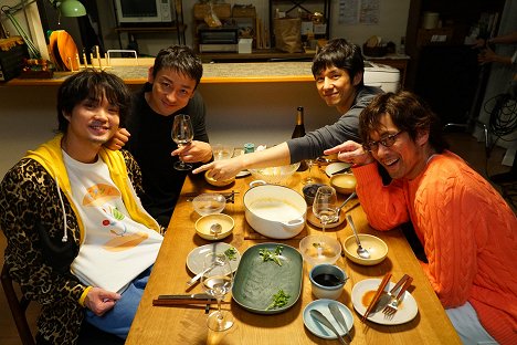 Hayato Isomura, Kōji Yamamoto, Hidetoshi Nishijima, Masaaki Uchino - What Did You Eat Yesterday? - Dreharbeiten