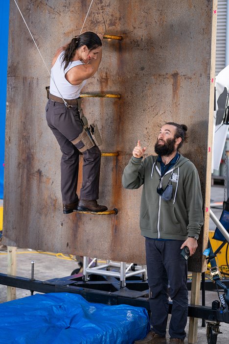 Elsa Pataky - Interceptor - Tournage