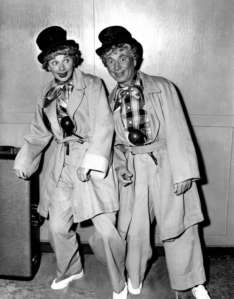 Lucille Ball, Harpo Marx - I Love Lucy - Lucy and Harpo Marx - Promo