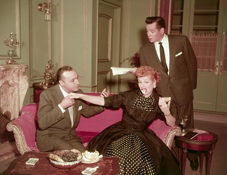 Charles Boyer, Lucille Ball, Desi Arnaz - I Love Lucy - Lucy Meets Charles Boyer - Photos