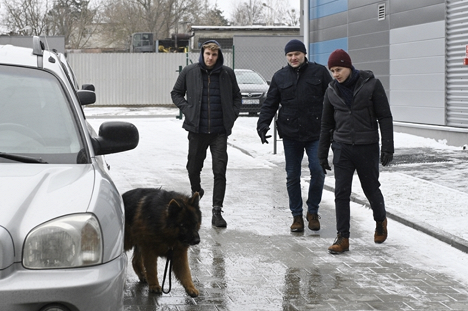 Mikołaj Bartosiewicz, Wojciech Czerwiński, Piotr Bondyra - Komisarz Alex - Morderstwo z premedytacją - Photos