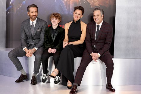 The Adam Project World Premiere at Alice Tully Hall on February 28, 2022 in New York City - Ryan Reynolds, Walker Scobell, Jennifer Garner, Mark Ruffalo - The Adam Project - Events