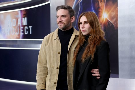 The Adam Project World Premiere at Alice Tully Hall on February 28, 2022 in New York City - Evan Jonigkeit, Zosia Mamet - The Adam Project - Events