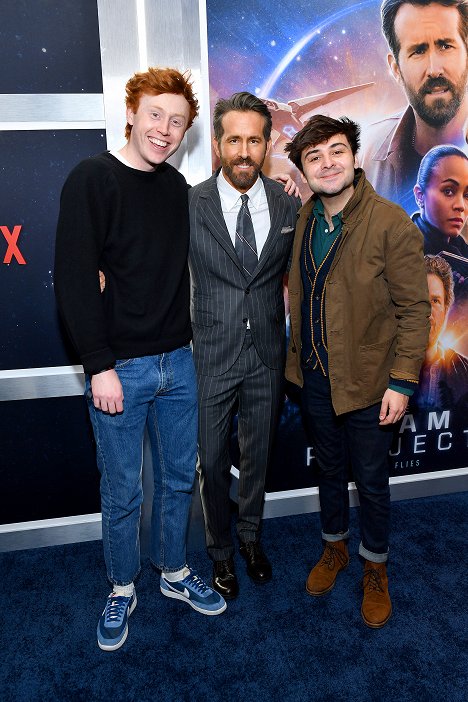 The Adam Project World Premiere at Alice Tully Hall on February 28, 2022 in New York City - Ben Marshall, Ryan Reynolds - Az Adam-projekt - Rendezvények