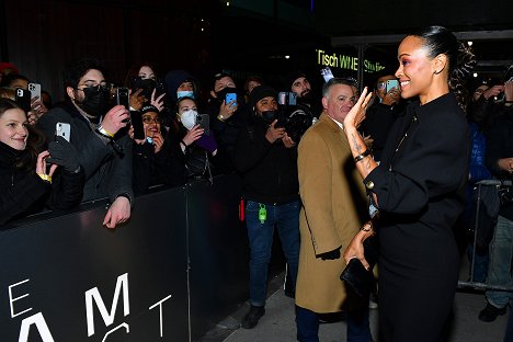 The Adam Project World Premiere at Alice Tully Hall on February 28, 2022 in New York City - Zoe Saldana - Adam à travers le temps - Événements