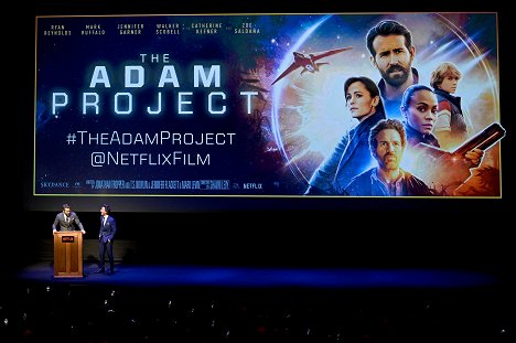 The Adam Project World Premiere at Alice Tully Hall on February 28, 2022 in New York City - Ryan Reynolds, Shawn Levy - The Adam Project - Events