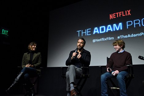 The Adam Project Los Angeles special screening at The London West Hollywood at Beverly Hills on February 15, 2022 in West Hollywood, California - Jennifer Garner, Ryan Reynolds, Walker Scobell - Projekt Adam - Z akcí