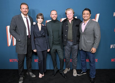 "Windfall" LA Special Screening on March 11, 2022 in West Hollywood, California - Jason Segel, Lily Collins, Charlie McDowell, Jesse Plemons, Omar Leyva - Windfall - Events