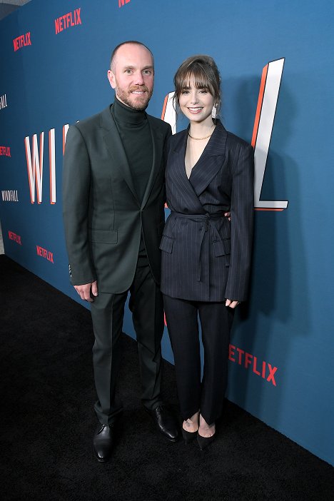 "Windfall" LA Special Screening on March 11, 2022 in West Hollywood, California - Charlie McDowell, Lily Collins - Prezent od losu - Z imprez