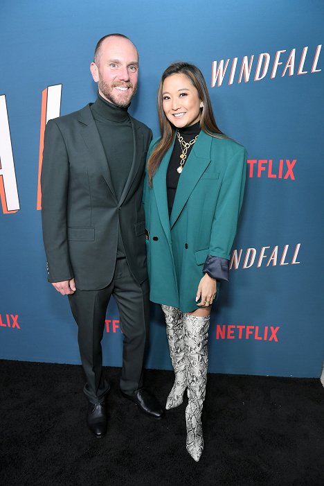 "Windfall" LA Special Screening on March 11, 2022 in West Hollywood, California - Charlie McDowell, Ashley Park - Windfall - Events