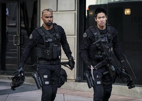 Shemar Moore, David Lim - S.W.A.T. - Provenance - Photos