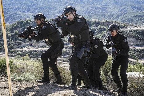 Shemar Moore, Alex Russell, David Lim - S.W.A.T. - Cry Foul - Photos