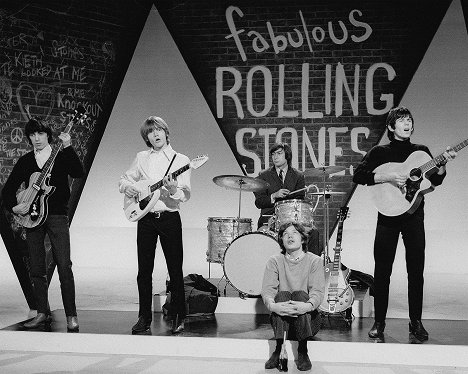 Bill Wyman, Brian Jones, Charlie Watts, Mick Jagger, Keith Richards - Thank Your Lucky Stars - Photos