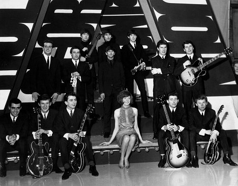 John Lennon, George Harrison, Ringo Starr, Cilla Black, Paul McCartney - Thank Your Lucky Stars - Filmfotos