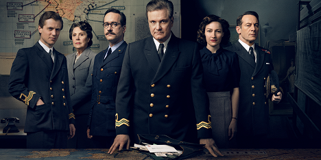 Johnny Flynn, Penelope Wilton, Matthew Macfadyen, Colin Firth, Kelly Macdonald, Jason Isaacs - Operaatio Mincemeat - Promokuvat