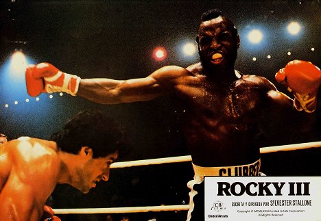 Sylvester Stallone, Mr. T - Rocky III - Fotocromos