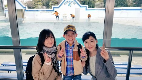 Tomoko Kurokawa, Tenta Banka, Kumiko Aso - MIU404 - Tournage