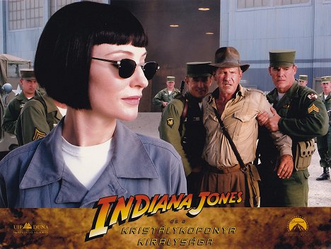 Cate Blanchett, Harrison Ford - Indiana Jones and the Kingdom of the Crystal Skull - Lobbykaarten