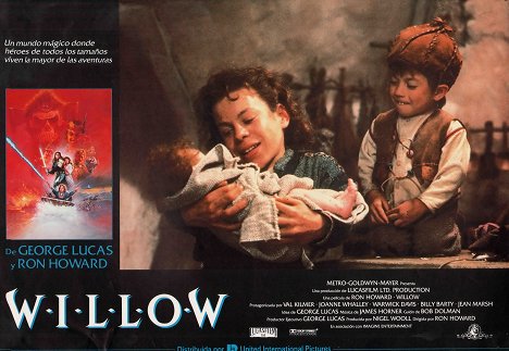 Warwick Davis - Willow - Lobby karty
